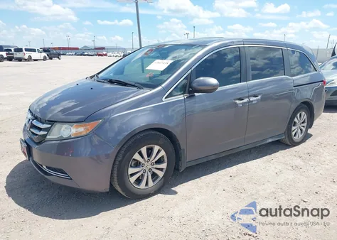 2016 Honda Odyssey Ex-L from USA, damaged, VIN 5FNRL5H64GB063943